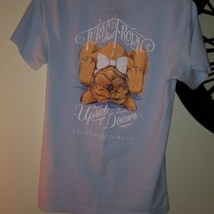 Lauren James Sweet Tee in Lite Blue